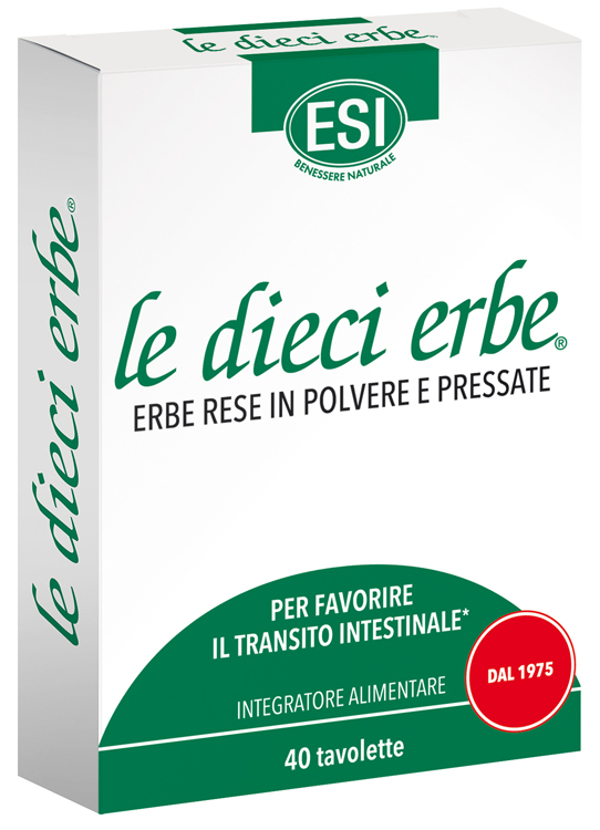 ESI LE DIECI ERBE 40 TAVOLETTE - Farmacia Artemisia di Montecuollo Dott. Angelo snc