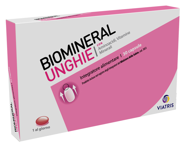 BIOMINERAL UNGHIE 30 CAPSULE - Farmacia Artemisia di Montecuollo Dott. Angelo snc