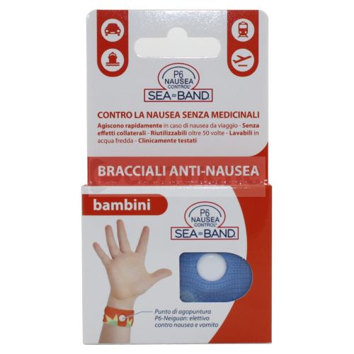 BRACCIALE ANTI NAUSEA PER BAMBINI P6 NAUSEA CONTROL 2 PEZZI - Farmacia Artemisia di Montecuollo Dott. Angelo snc