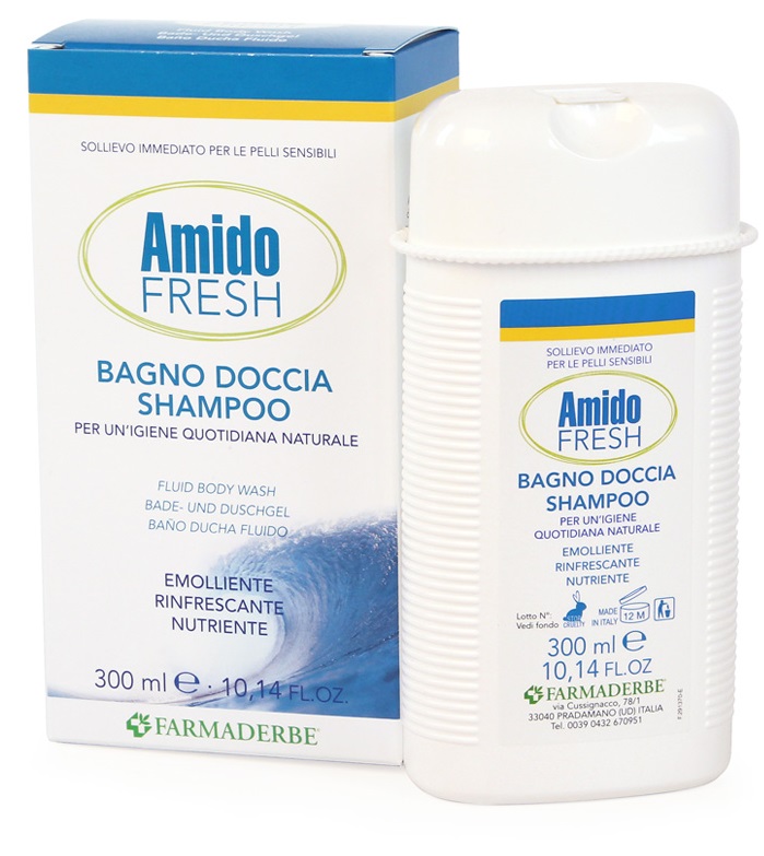 AMIDO FRESH BAGNO DOCCIA SHAMPOO 300 ML - Farmacia Artemisia di Montecuollo Dott. Angelo snc