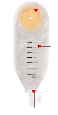 SACCA PER DRENAGGIO DELLE FERITE STERILE COLOPLAST CAPACITA' MINI 100ML 10 PEZZI ARTICOLO 2210 - Farmacia Artemisia di Montecuollo Dott. Angelo snc