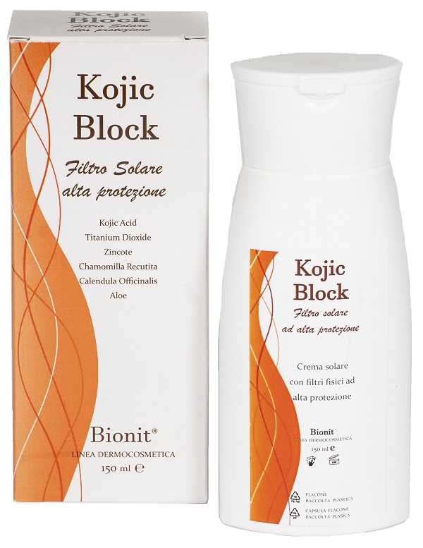 KOJIC BLOCK CREMA SOLARE 150 ML - Farmacia Artemisia di Montecuollo Dott. Angelo snc
