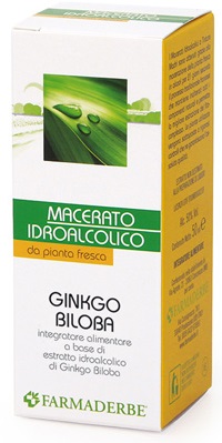 GINKGO BILOBA MACERATO IDROALCOLICO 50 ML - Farmacia Artemisia di Montecuollo Dott. Angelo snc