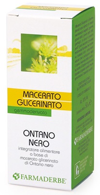 ONTANO NERO MACERATO GLICERINATO 50 ML - Farmacia Artemisia di Montecuollo Dott. Angelo snc