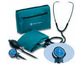 SFIGMOMANOMETRO ANEROIDE MANUALE DA BRACCIO CON FONENDOSCOPIO MODELLO POCKET  ALTA PRECISIONE  BRACCIALE IMPERMEABILE REGOLABILE  VALVOLA DI RILASCIO PROFESSIONALE - Farmacia Artemisia di Montecuollo Dott. Angelo snc