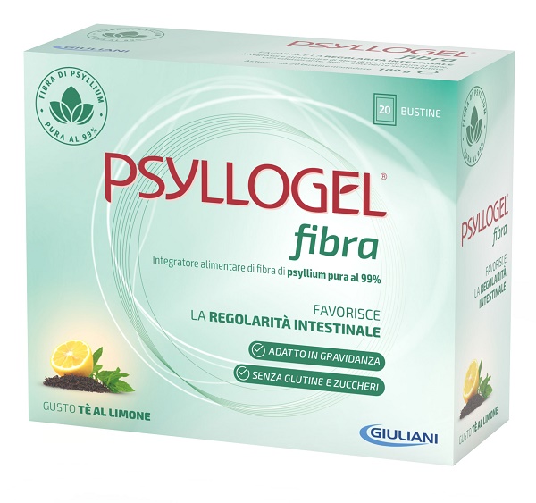PSYLLOGEL FIBRA TE LIMONE 20 BUSTINE - Farmacia Artemisia di Montecuollo Dott. Angelo snc