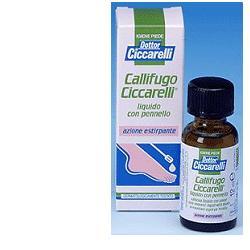 CALLIFUGO CICCARELLI LIQUIDO CON PENNELLO PER RIMOZIONE CALLLI 12 ML - Farmacia Artemisia di Montecuollo Dott. Angelo snc