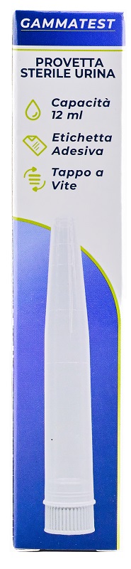 PROVETTA STERILE PER URINA 12ML GAMMADIS - Farmacia Artemisia di Montecuollo Dott. Angelo snc