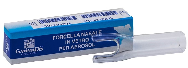 FORCELLA IN VETRO MODELLO DA ADULTO RICAMBIO PER AEROSOL - Farmacia Artemisia di Montecuollo Dott. Angelo snc