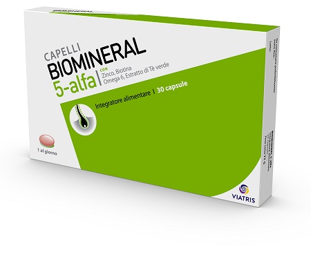 BIOMINERAL 5 ALFA 30 CAPSULE - Farmacia Artemisia di Montecuollo Dott. Angelo snc