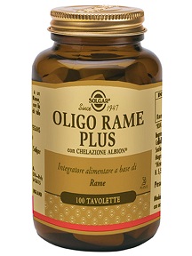 OLIGO RAME PLUS 100 TAVOLETTE - Farmacia Artemisia di Montecuollo Dott. Angelo snc