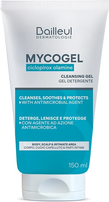 MYCOGEL GEL DETERGENTE SCHIUMOGENO 150 ML - Farmacia Artemisia di Montecuollo Dott. Angelo snc