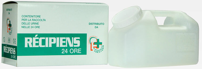 CONTENITORE PER URINA NELLE 24H - Farmacia Artemisia di Montecuollo Dott. Angelo snc
