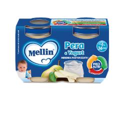 MELLIN MERENDA YOGURT PERA 2X120 G - Farmacia Artemisia di Montecuollo Dott. Angelo snc