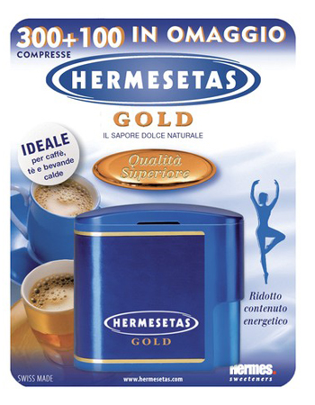 HERMESETAS GOLD 300+100 COMPRESSE 20 G - Farmacia Artemisia di Montecuollo Dott. Angelo snc