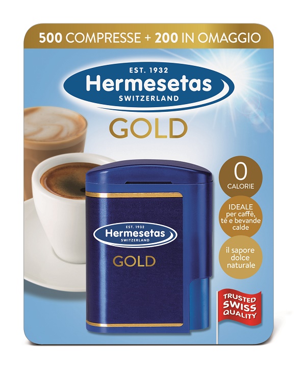 HERMESETAS GOLD 500+200 COMPRESSE 35 G - Farmacia Artemisia di Montecuollo Dott. Angelo snc