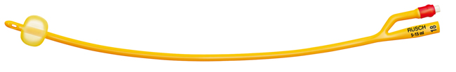 CATETERE FOLEY A MEDIA PERMANENZA  RUSCH GOLD PLUS A 2 VIE IN SILKOLATEX LATTICE-SILICONE PER ADULTO CH20 LUNGHEZZA 40 CM PUNTA CILINDRICA A 2 FORI PALLONCINO 30-50 ML 1 PEZZO - Farmacia Artemisia di Montecuollo Dott. Angelo snc