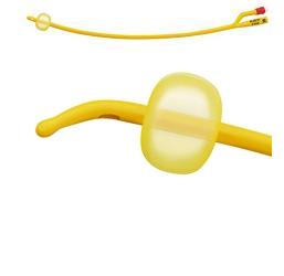 CATETERE FOLEY A MEDIA PERMANENZA  RUSCH GOLD PLUS A 3 VIE IN SILKOLATEX LATTICE-SILICONE PER ADULTO CH18 LUNGHEZZA 40 CM PUNTA CILINDRICA A 2 FORI PALLONCINO 5-15 ML 1 PEZZO - Farmacia Artemisia di Montecuollo Dott. Angelo snc