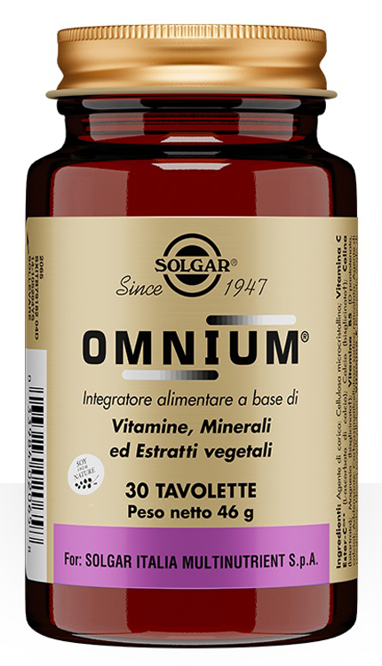 OMNIUM 30 TAVOLETTE - Farmacia Artemisia di Montecuollo Dott. Angelo snc