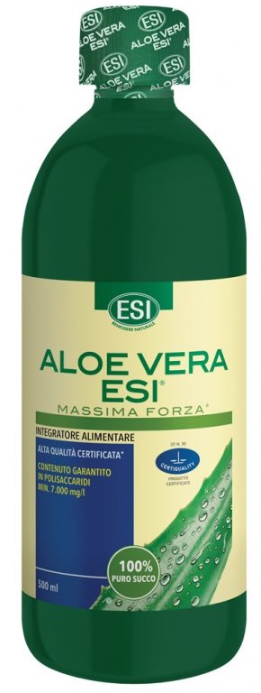 ESI ALOE VERA SUCCO MASSIMA FORZA 500 ML - Farmacia Artemisia di Montecuollo Dott. Angelo snc
