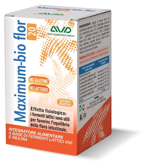 MAXIMUM BIO FLOR 20 75 CAPSULE - Farmacia Artemisia di Montecuollo Dott. Angelo snc
