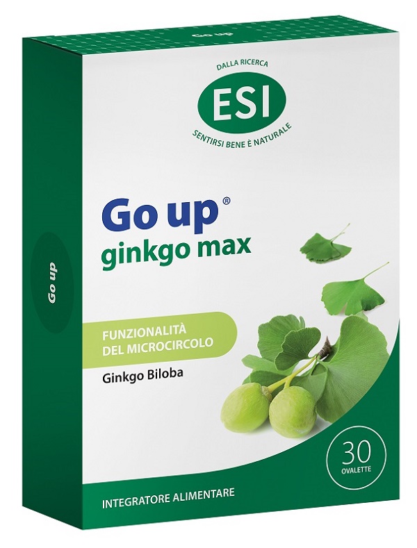 ESI GO UP GINKGOMAX 30 OVALETTE DA 800 MG - Farmacia Artemisia di Montecuollo Dott. Angelo snc