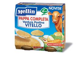 MELLIN PAPPA COMPLETA VITELLO 250 G 2 PEZZI - Farmacia Artemisia di Montecuollo Dott. Angelo snc