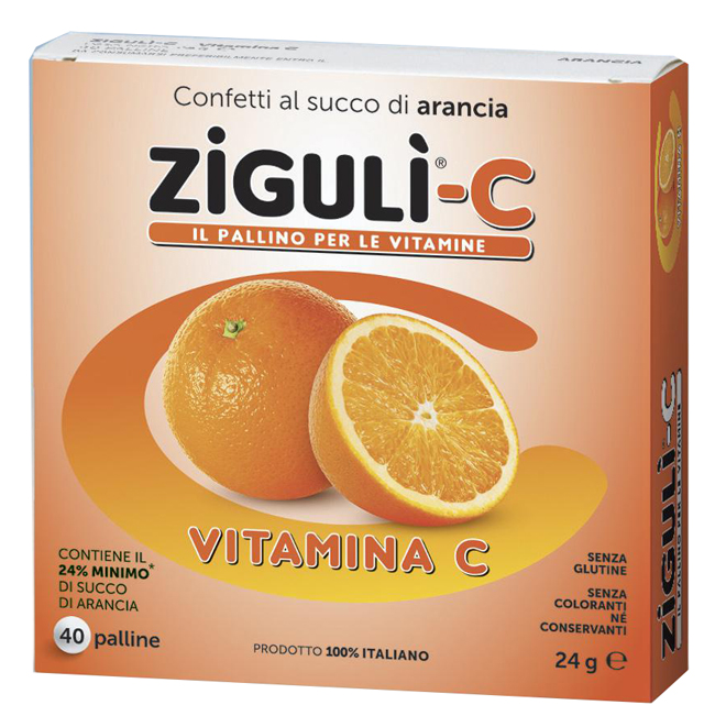 ZIGULI C ARANCIA 40 CONFETTI 24 G - Farmacia Artemisia di Montecuollo Dott. Angelo snc