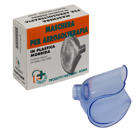 MASCHERA MORBIDA. RICAMBIO PER AEROSOLTERAPIA - Farmacia Artemisia di Montecuollo Dott. Angelo snc