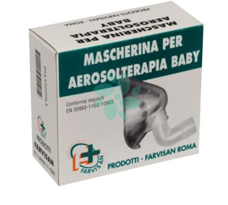 MASCHERA PEDIATRICA. RICAMBIO PER AEROSOLTERAPIA - Farmacia Artemisia di Montecuollo Dott. Angelo snc