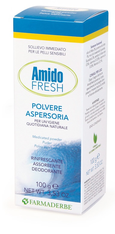 AMIDO FRESH POLVERE ASPERSORIA 100 G - Farmacia Artemisia di Montecuollo Dott. Angelo snc