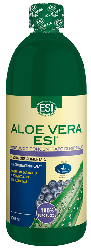 ESI ALOE VERA SUCCO MIRTILLO 1000 ML - Farmacia Artemisia di Montecuollo Dott. Angelo snc