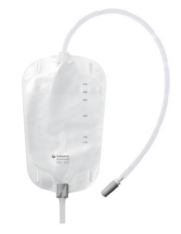 SACCA DA GAMBA CONVEEN SECURITY+ RIUTILIZZABILE 500 ML TUBO DA 50 CM 8 PEZZI - Farmacia Artemisia di Montecuollo Dott. Angelo snc