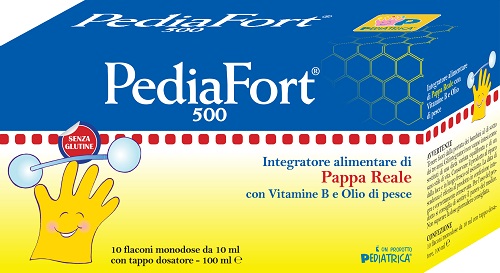 PEDIAFORT 500 10 FLACONI - Farmacia Artemisia di Montecuollo Dott. Angelo snc