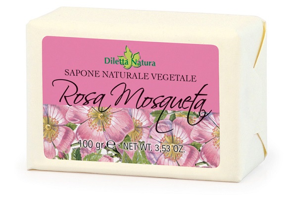 DILETTA N SAPONE ROSA MOSQUETA 100 G - Farmacia Artemisia di Montecuollo Dott. Angelo snc