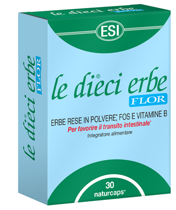 ESI LE DIECI ERBE FLOR 30 CAPSULE - Farmacia Artemisia di Montecuollo Dott. Angelo snc