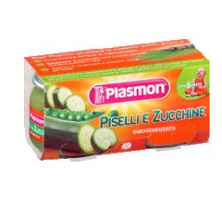 PLASMON OMOGENEIZZATO PISELLI ZUCCHINE 80 G X 2 PEZZI - Farmacia Artemisia di Montecuollo Dott. Angelo snc