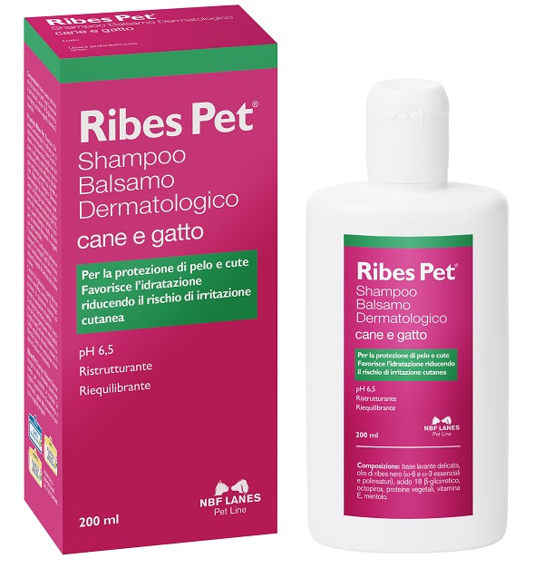 RIBES PET SHAMPOO BALSAMO FLACONE 200 ML - Farmacia Artemisia di Montecuollo Dott. Angelo snc