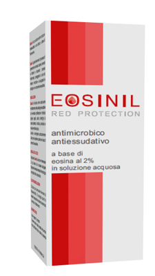 EOSINIL RED PROTECTION LOZIONE A BASE DI EOSINA AL 2% IN SOLUZIONE ACQUOSA 50 ML ANTIMICROBICO ANTIESSUDATIVO - Farmacia Artemisia di Montecuollo Dott. Angelo snc