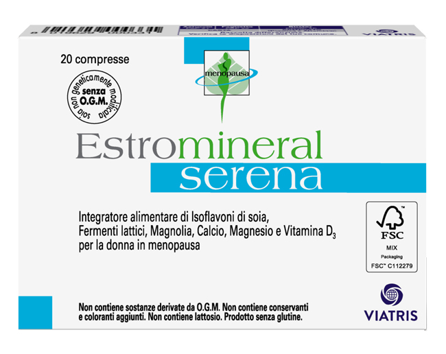 ESTROMINERAL SERENA 20 COMPRESSE - Farmacia Artemisia di Montecuollo Dott. Angelo snc