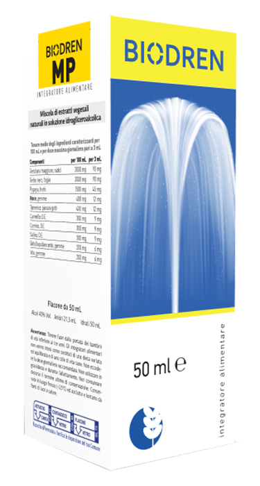 BIODREN M-P SOLUZIONE IDROALCOLICA 50 ML - Farmacia Artemisia di Montecuollo Dott. Angelo snc