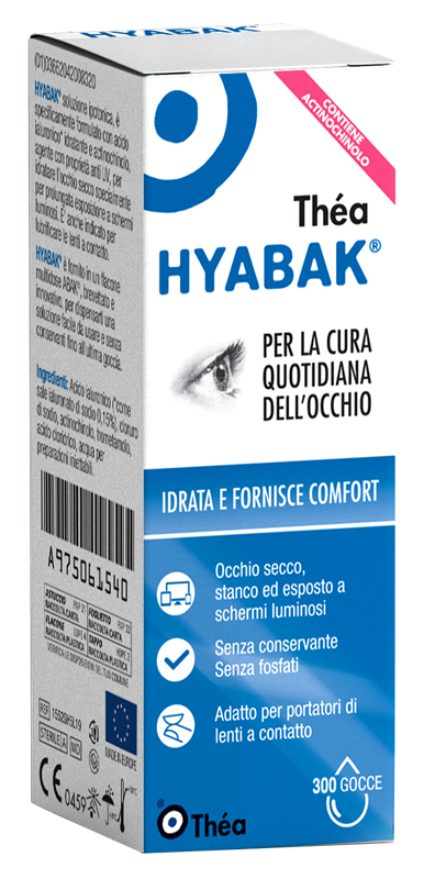 HYABAK SOLUZIONE OFTALMICA 10 ML - Farmacia Artemisia di Montecuollo Dott. Angelo snc