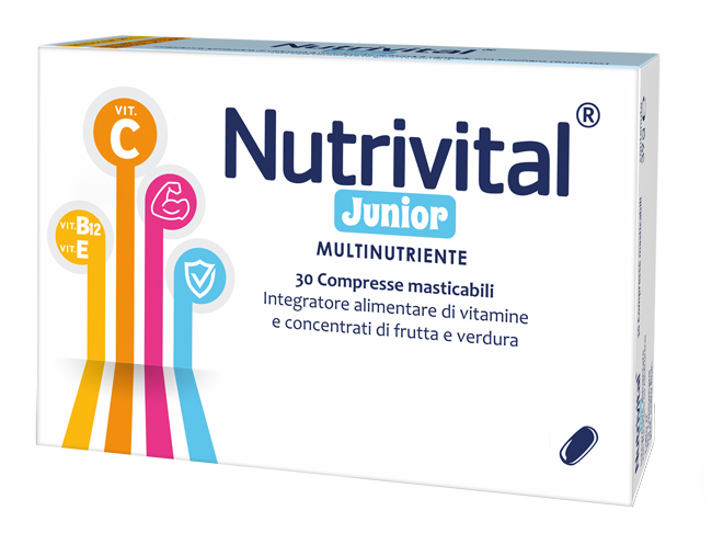 NUTRIVITAL JUNIOR 30 COMPRESSE - Farmacia Artemisia di Montecuollo Dott. Angelo snc