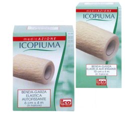 ICOPIUMA BENDA GARZA ELASTICA AUTOFISSANTE CM10X4MT 1 PEZZO - Farmacia Artemisia di Montecuollo Dott. Angelo snc