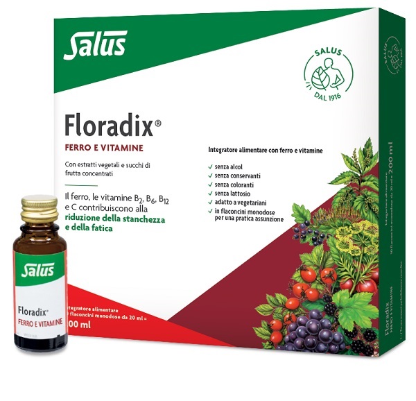 FLORADIX MONODOSE 10 FLACONCINI DA 20 ML - Farmacia Artemisia di Montecuollo Dott. Angelo snc
