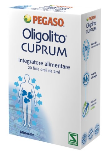 OLIGOLITO CUPRUM 20 FIALE 2 ML - Farmacia Artemisia di Montecuollo Dott. Angelo snc