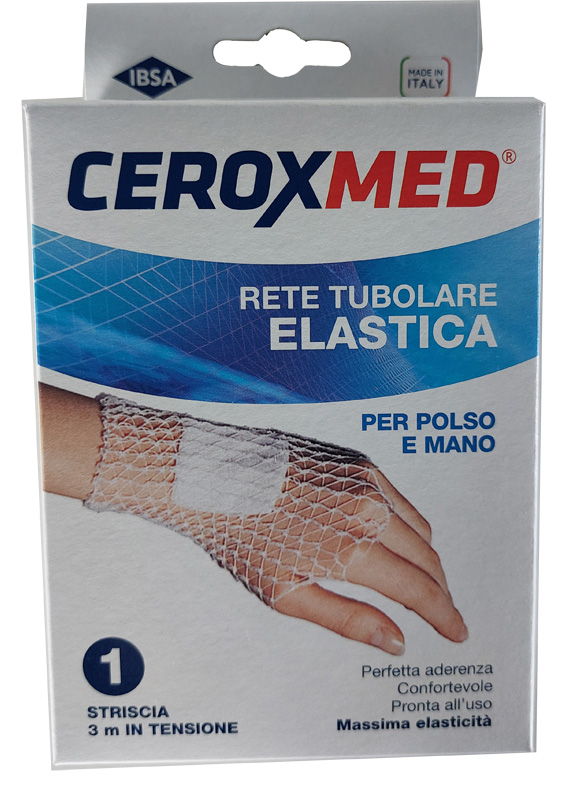 CEROXMED RETE TUBOLARE CALIBRO 3 MANO/POLSO 3 M 1 PEZZO - Farmacia Artemisia di Montecuollo Dott. Angelo snc