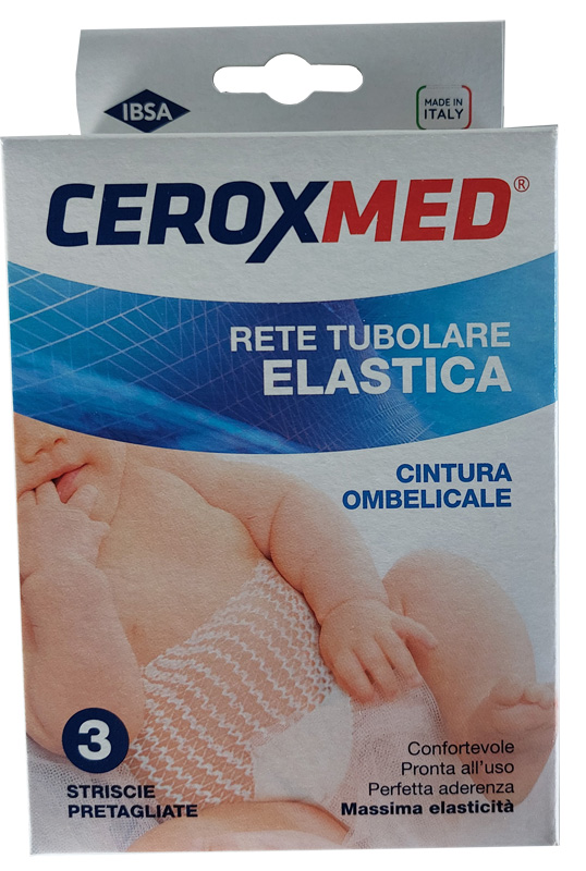 CEROXMED RETE TUBOLARE CAL 5,5 CINTURA OMBELICALE 45 CM 3 PEZZI - Farmacia Artemisia di Montecuollo Dott. Angelo snc