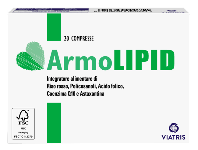 ARMOLIPID 20 COMPRESSE - Farmacia Artemisia di Montecuollo Dott. Angelo snc