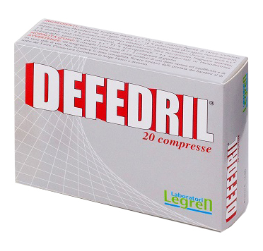 DEFEDRIL 20 COMPRESSE - Farmacia Artemisia di Montecuollo Dott. Angelo snc
